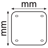 Dimensioni piastra - Dimensioni piastra